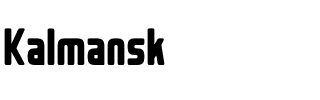 Kalmansk.otf的字体样式预览