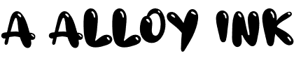 a Alloy Ink.otf的字体样式预览