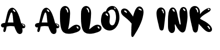 a Alloy Ink.ttf的字体样式预览